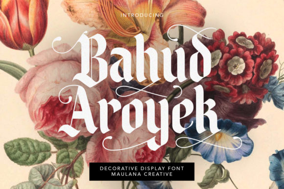 Bahud Aroyek: The Bold Display Font for Marketers