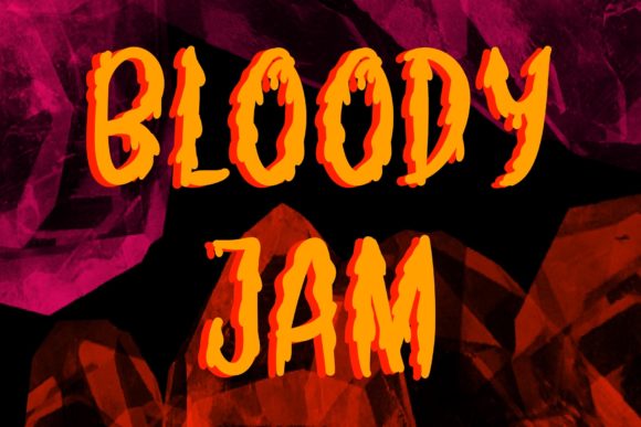 Bloody Jam: A Bold Display Font for Web Design