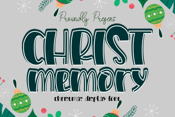 Christ Memory: A Bold Display Font for Web Design
