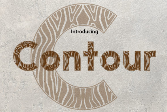 Contour: A Bold Display Font for Your Brand