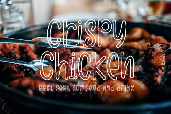 Crispy Chicken: A Friendly Display Font for Your Brand