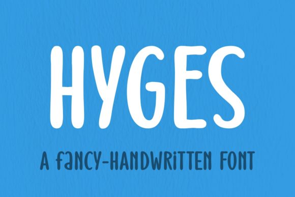 Hyges: A Bold Display Font for Modern Web Design