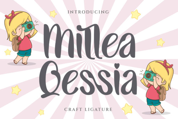 Millea Qessia: A Playful Display Font Review