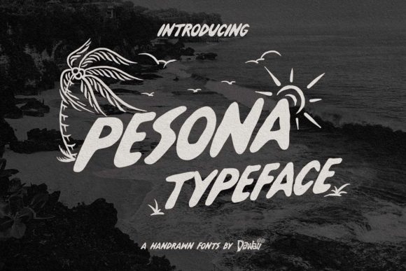 Pesona: A Bold Display Font for Editorial Design