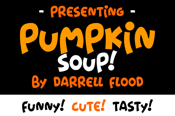 Pumpkin Soup: A Fun Display Font for Campaigns