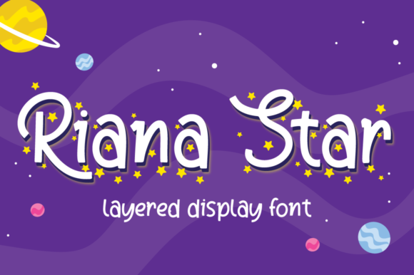 Riana Star: A Joyful Handwritten Font for Modern Marketing Design