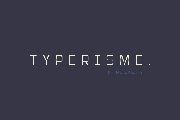 Typerisme: A Vintage Display Font for Editorial Design
